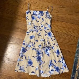 Floral Fit and Flare Dress